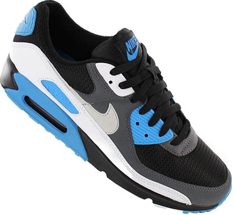 nike air max 90 zwart met blauw